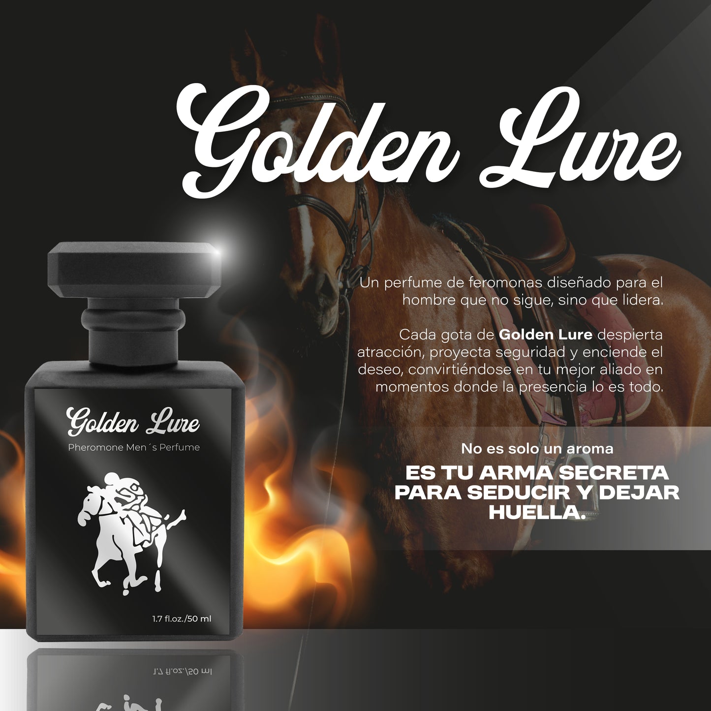 GOLDEN LURE - PERFUME CON FEROMONAS